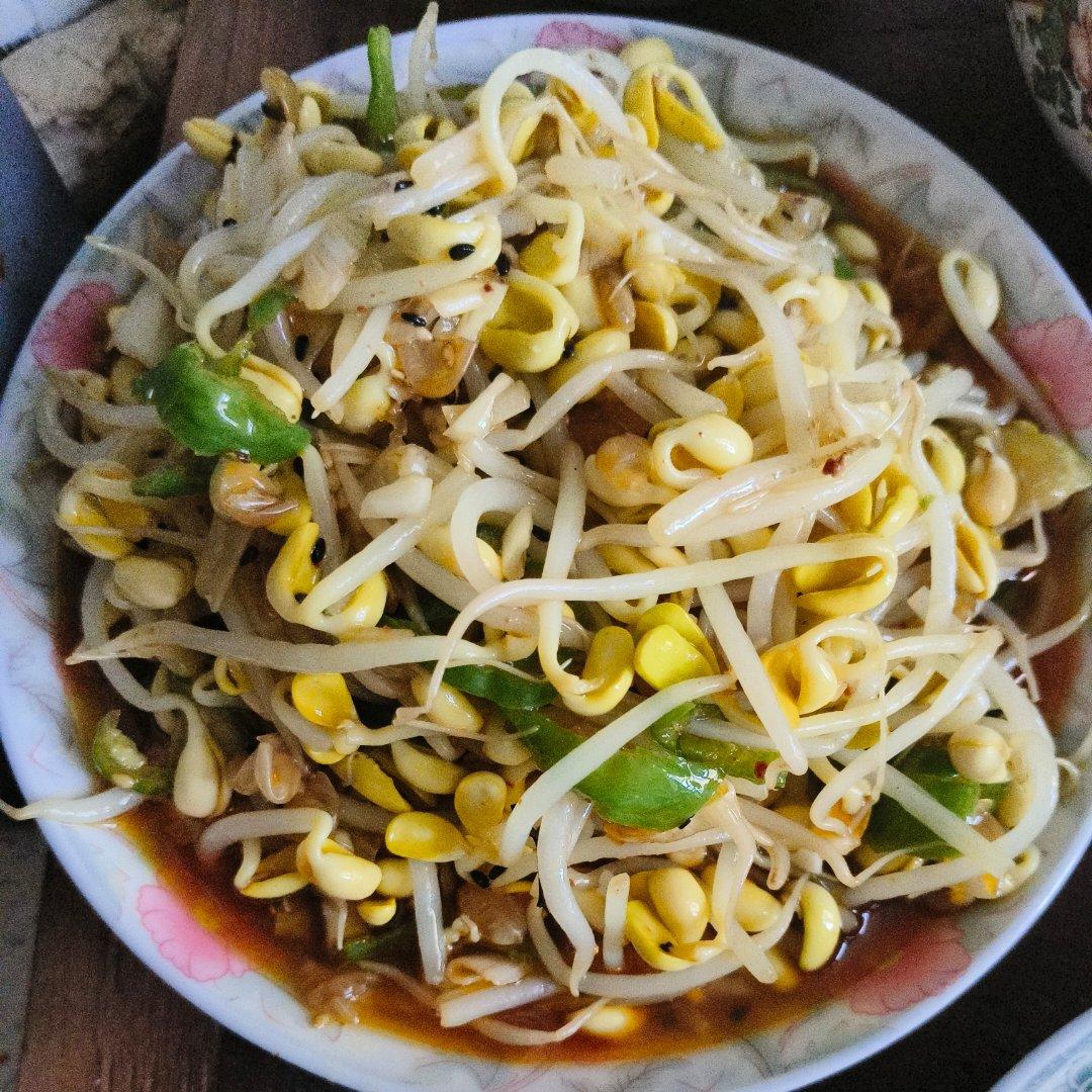 超爽口美味凉拌黄豆芽