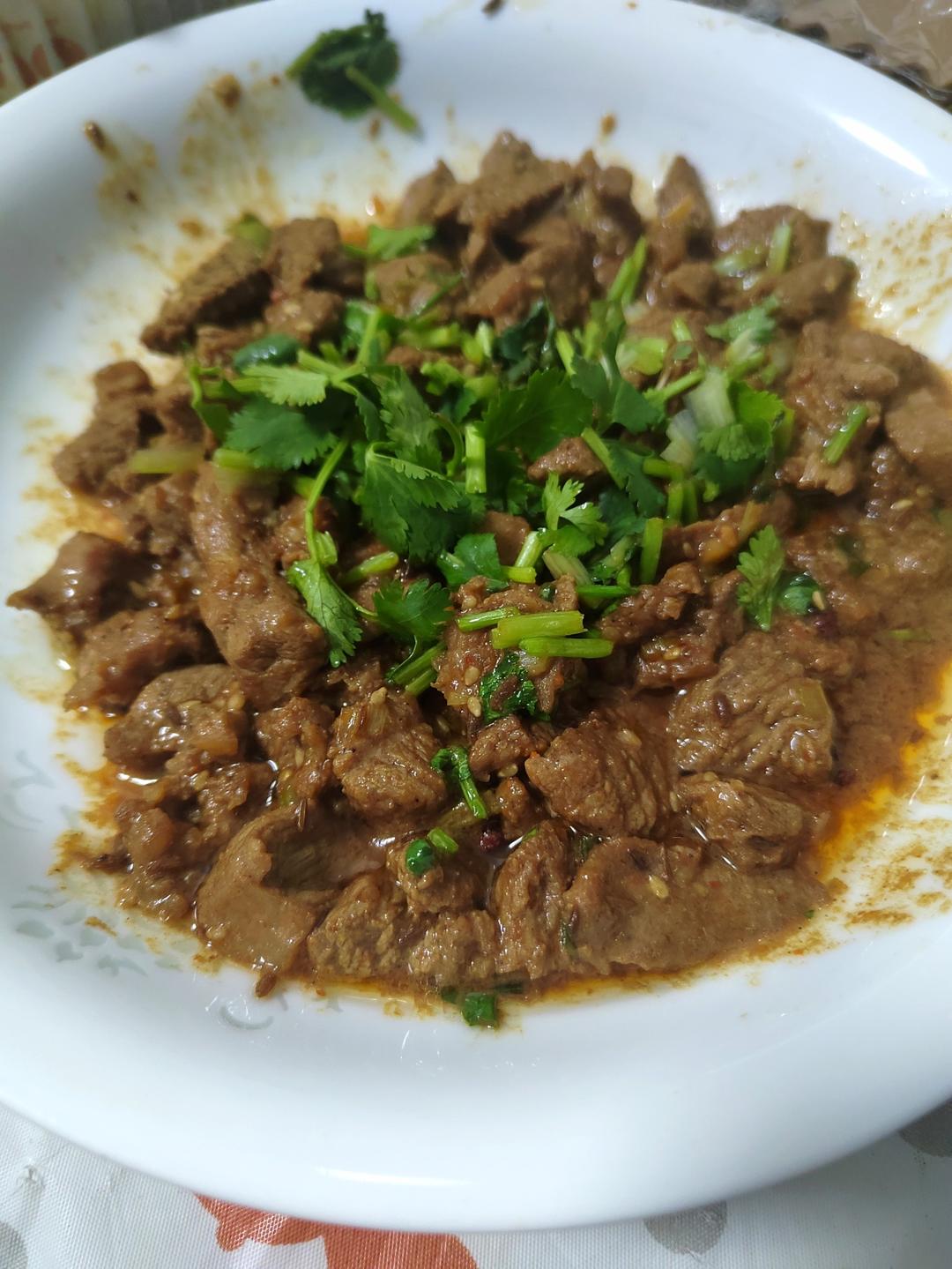 吃不到膻味的比烧烤更好吃的孜然羊肉🐏