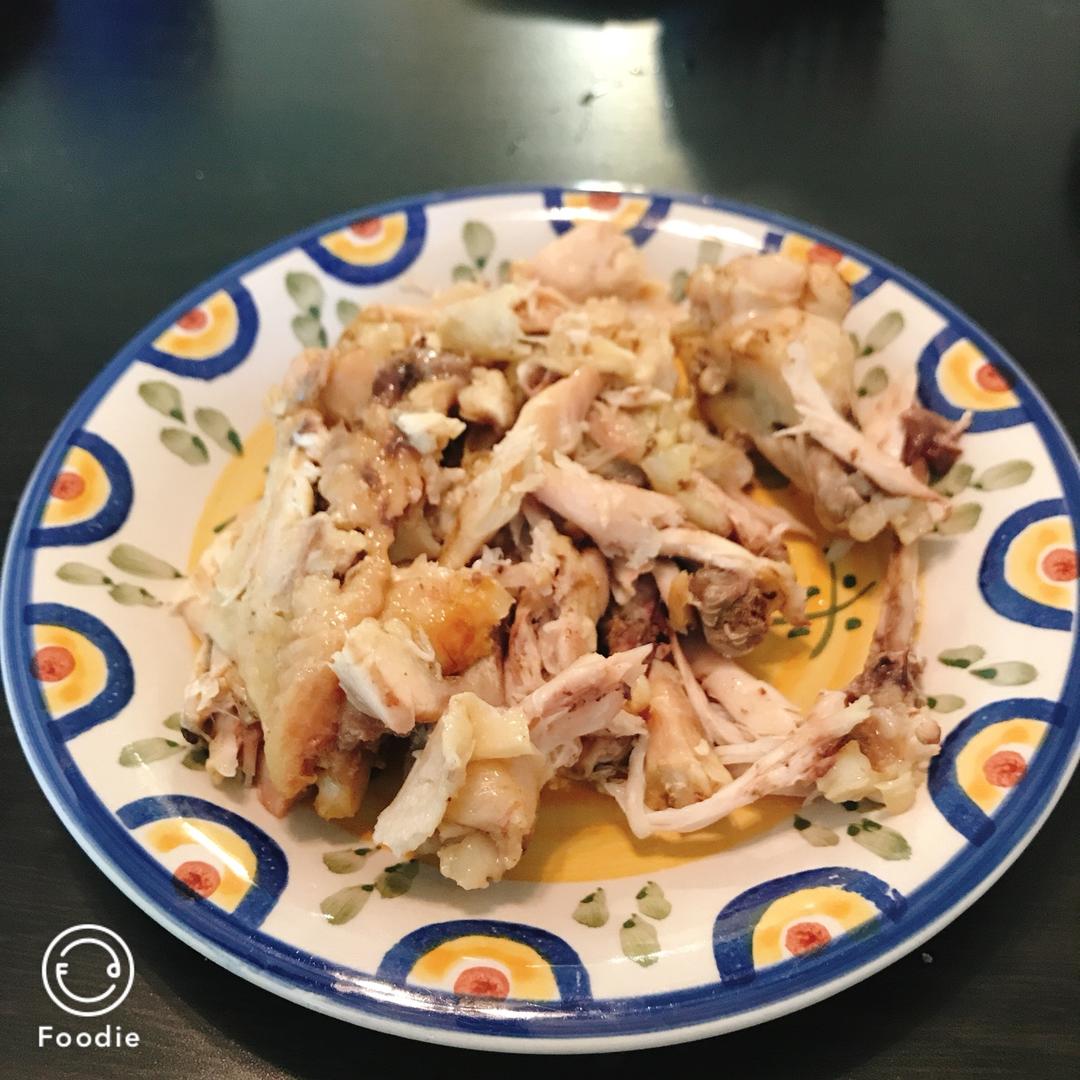 电饭煲版盐焗鸡