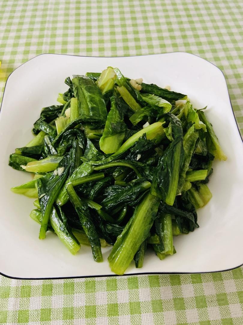 蒜蓉油麦菜（蚝油）