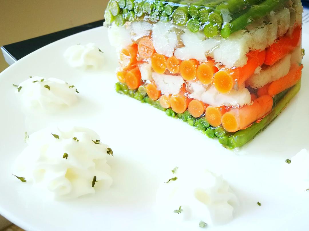 漠玄做的食戟之灵法式冻