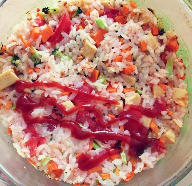 西红柿烤米饭的做法
