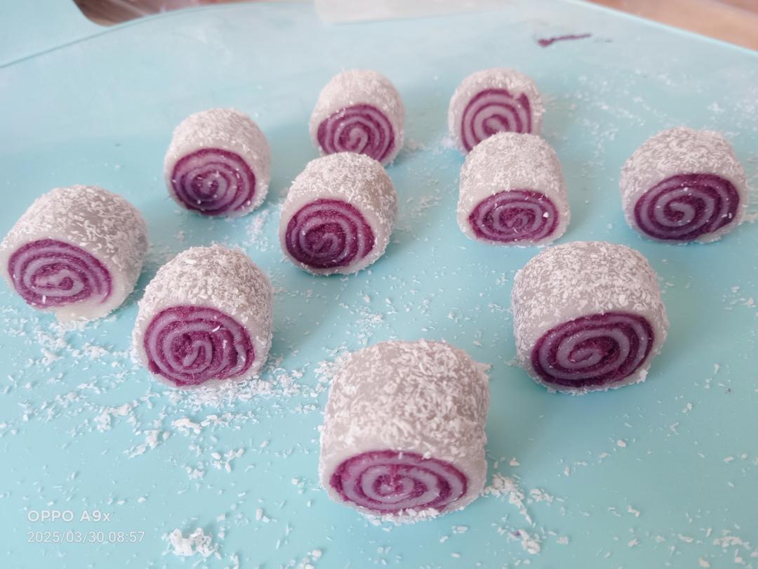 紫薯糯米卷（豆沙糯米卷）