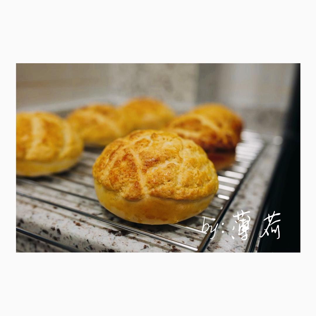奶油菠萝包 Sweet Pineapple Bread