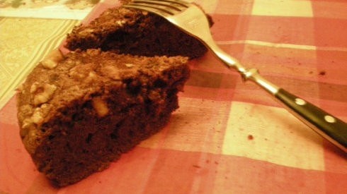 黑巧克力布朗尼蛋糕
