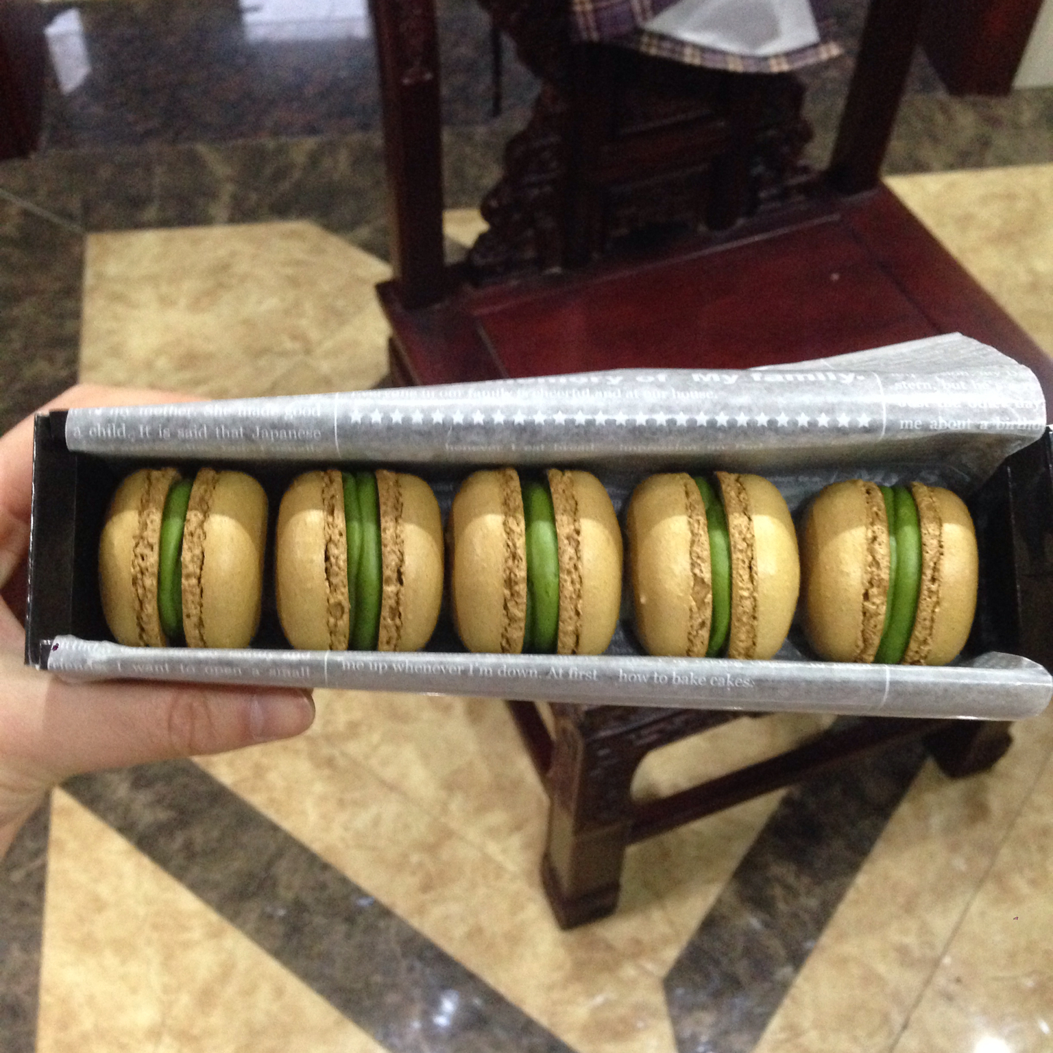 马卡龙(杏仁蛋白糖饼)