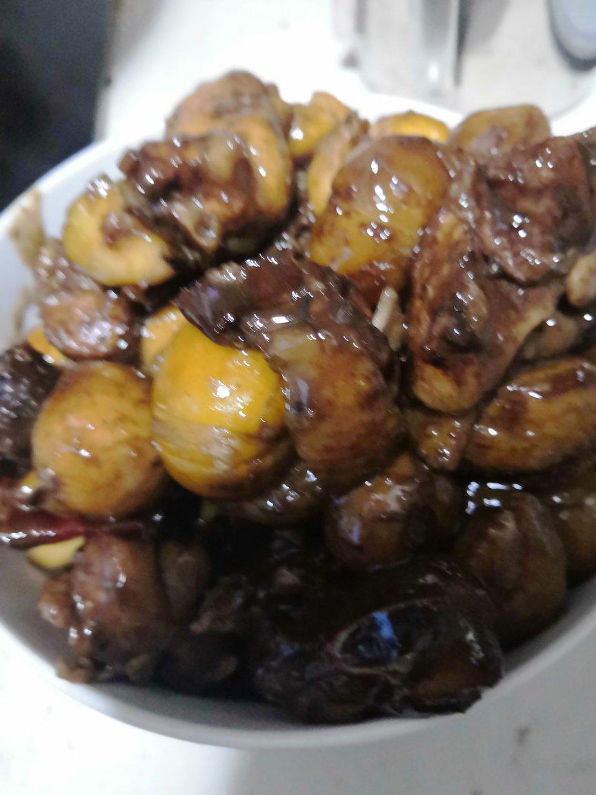 太好吃栗子焖鸡