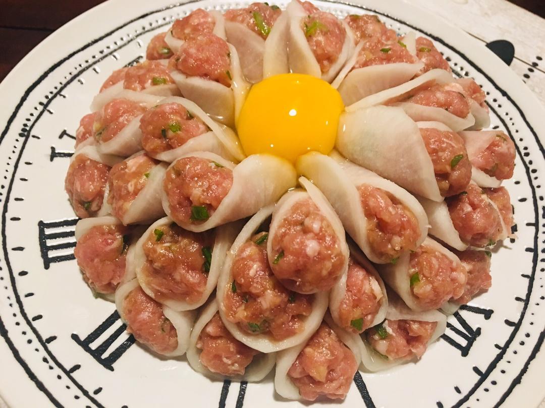 大圣麻麻滴白萝卜版花开富贵的做法