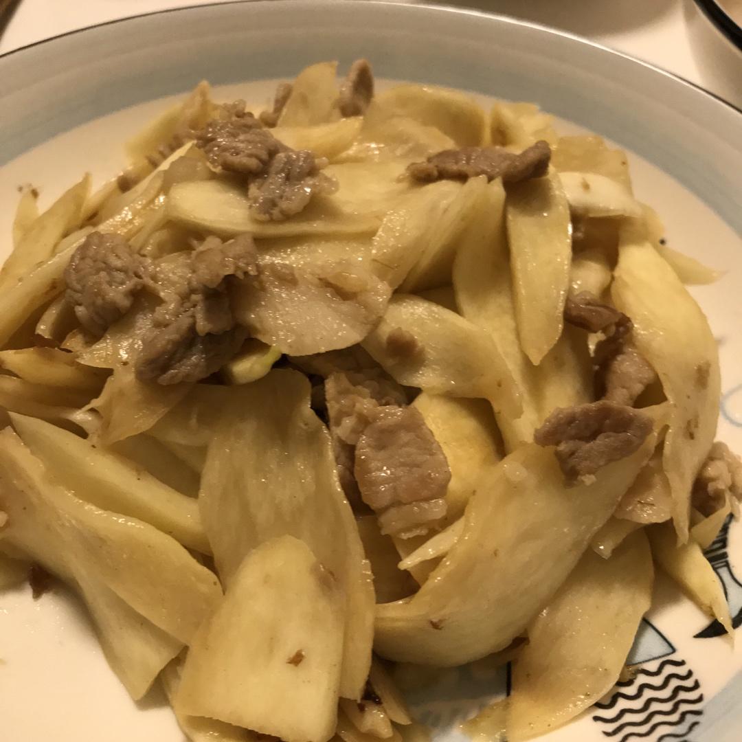 茭白炒肉