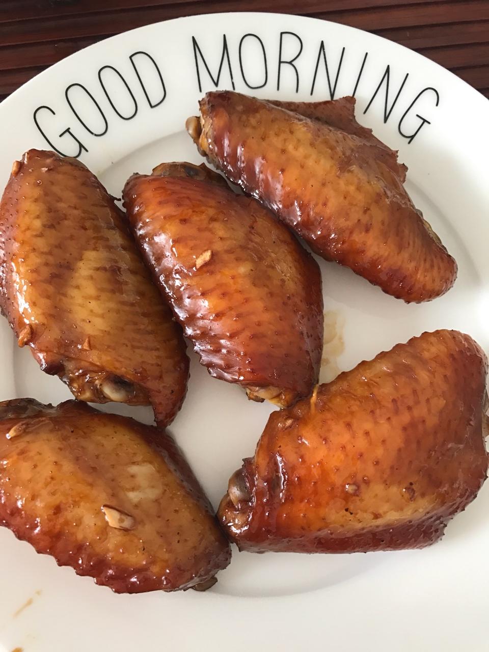 蜜汁鸡翅 Honey Coated Roast Chicken Wings