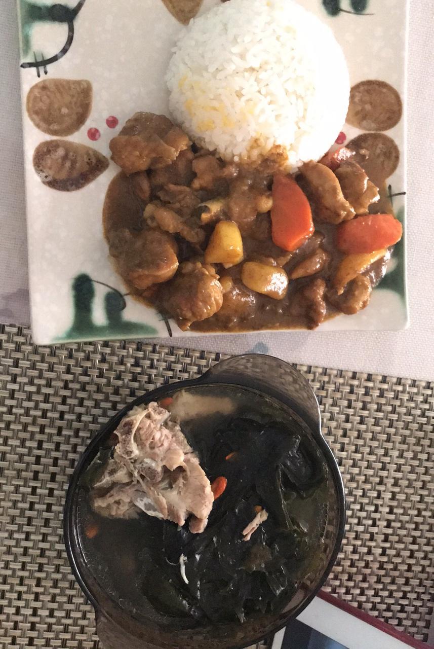 咖喱土豆鸡块