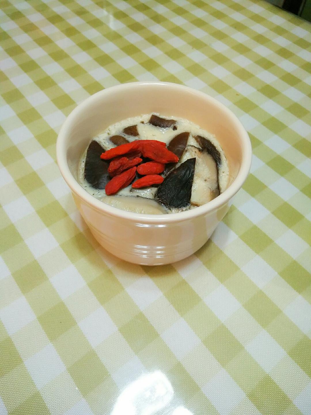 日式香菇蒸蛋