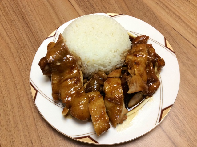 日式照烧鸡排饭