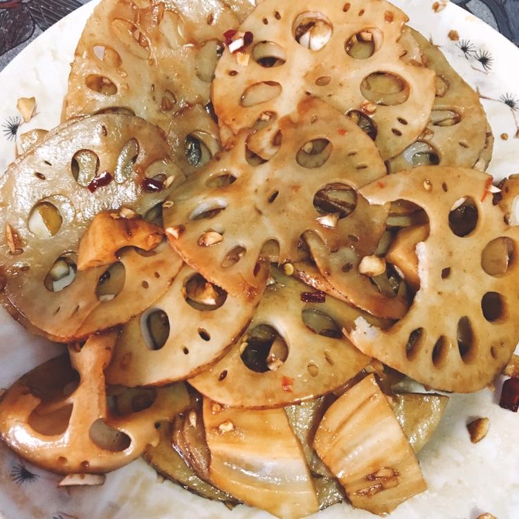 凉拌藕片