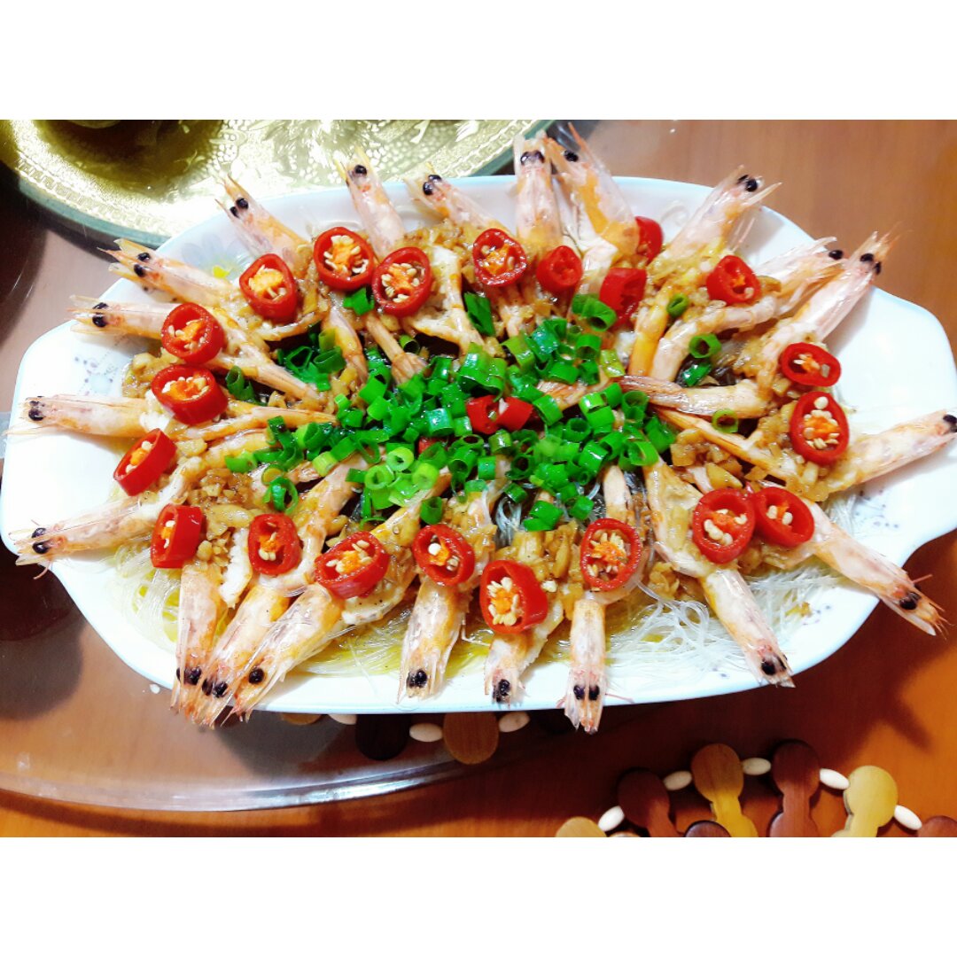蒜蓉粉丝蒸虾