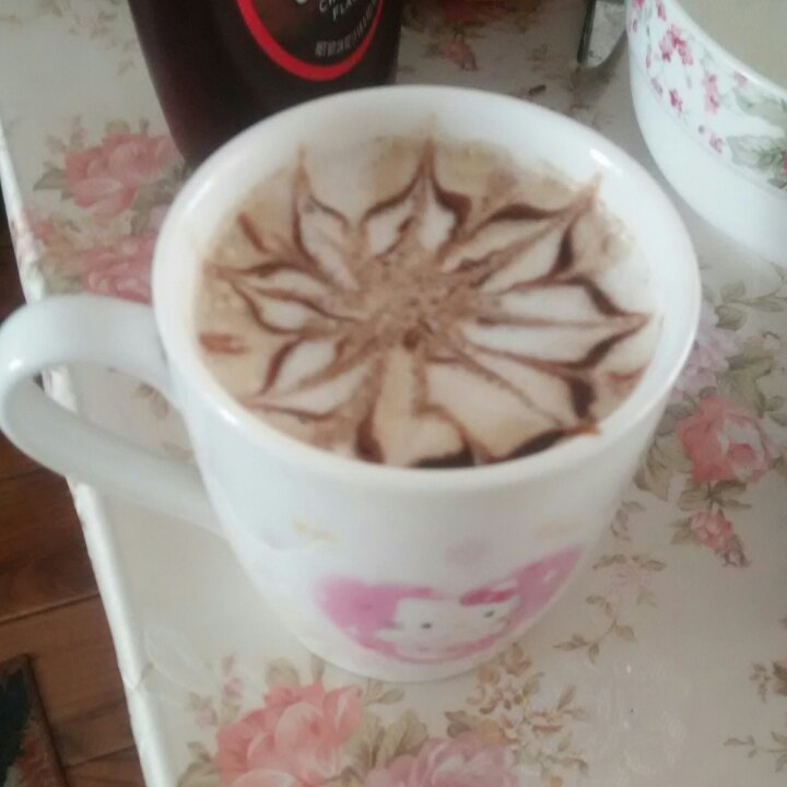 拉花咖啡