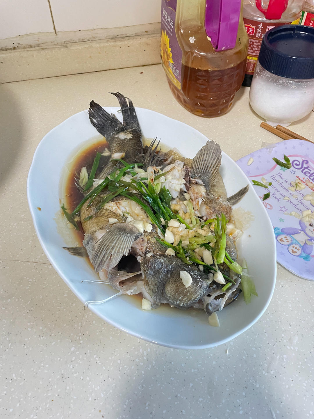蒸鱼的若干细节 （笋壳鱼）Tips and Tricks for Steamed Whole Fish