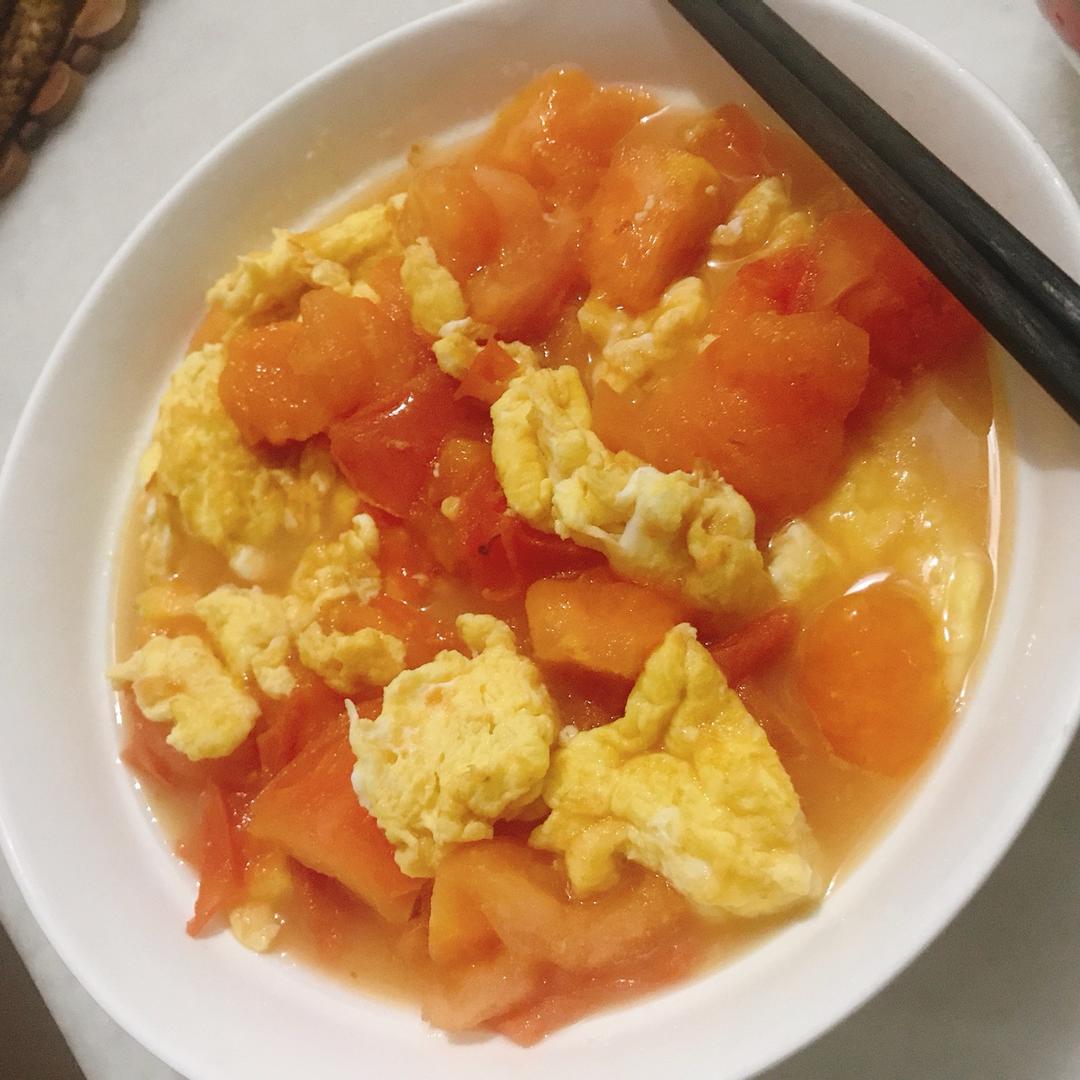 西红柿炒鸡蛋
