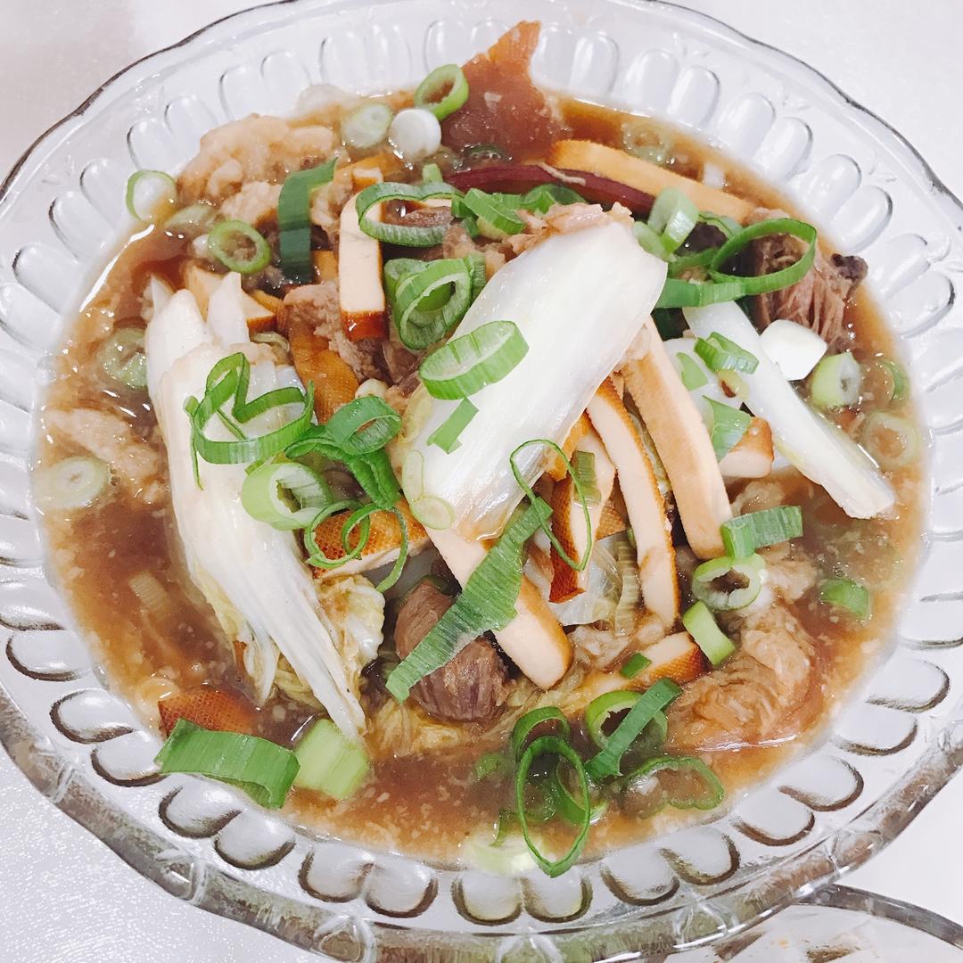 猪肉白菜炖粉条