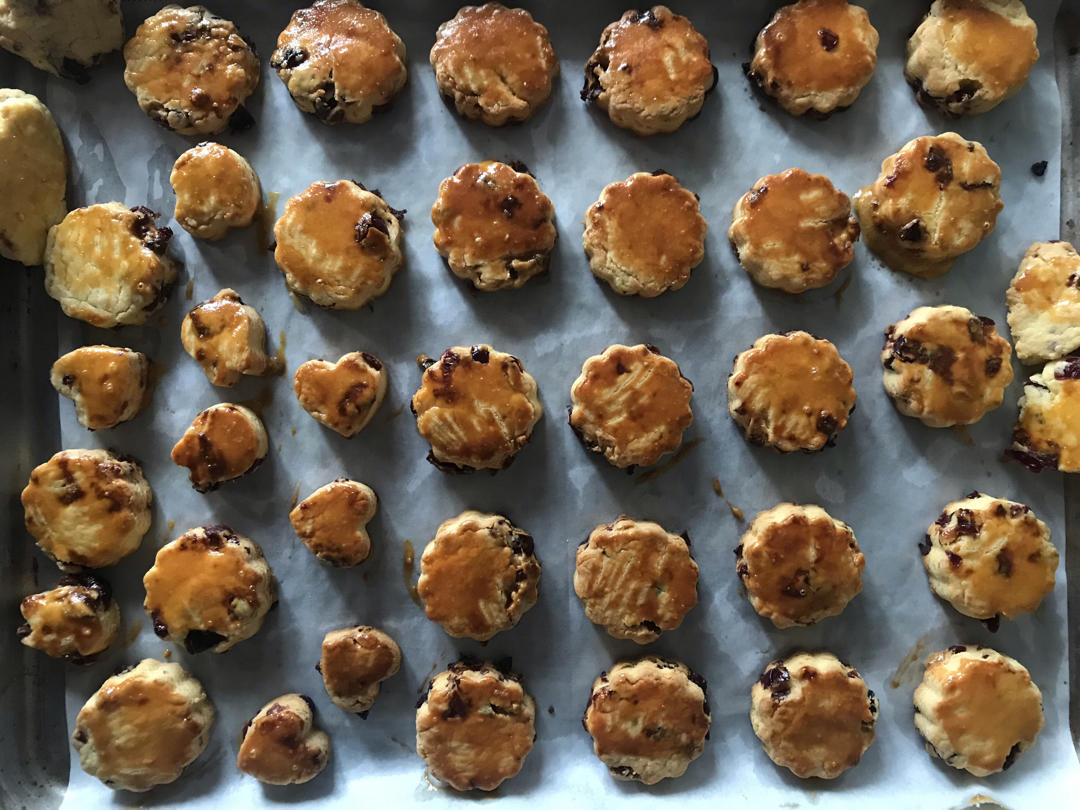 蔓越莓(葡萄)奶酥  适合给孩子的少糖配方😉