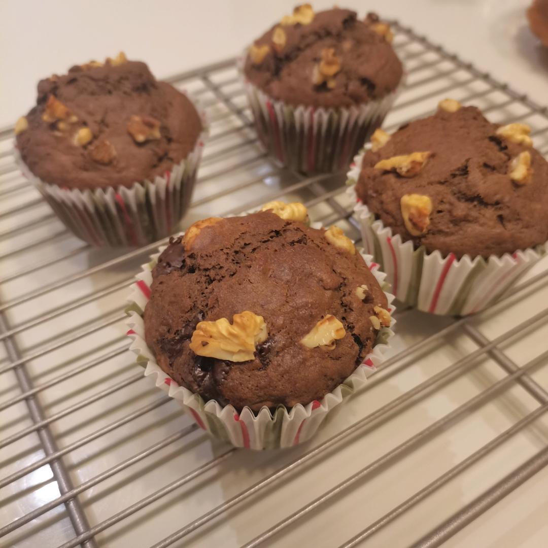 香蕉巧克力马芬