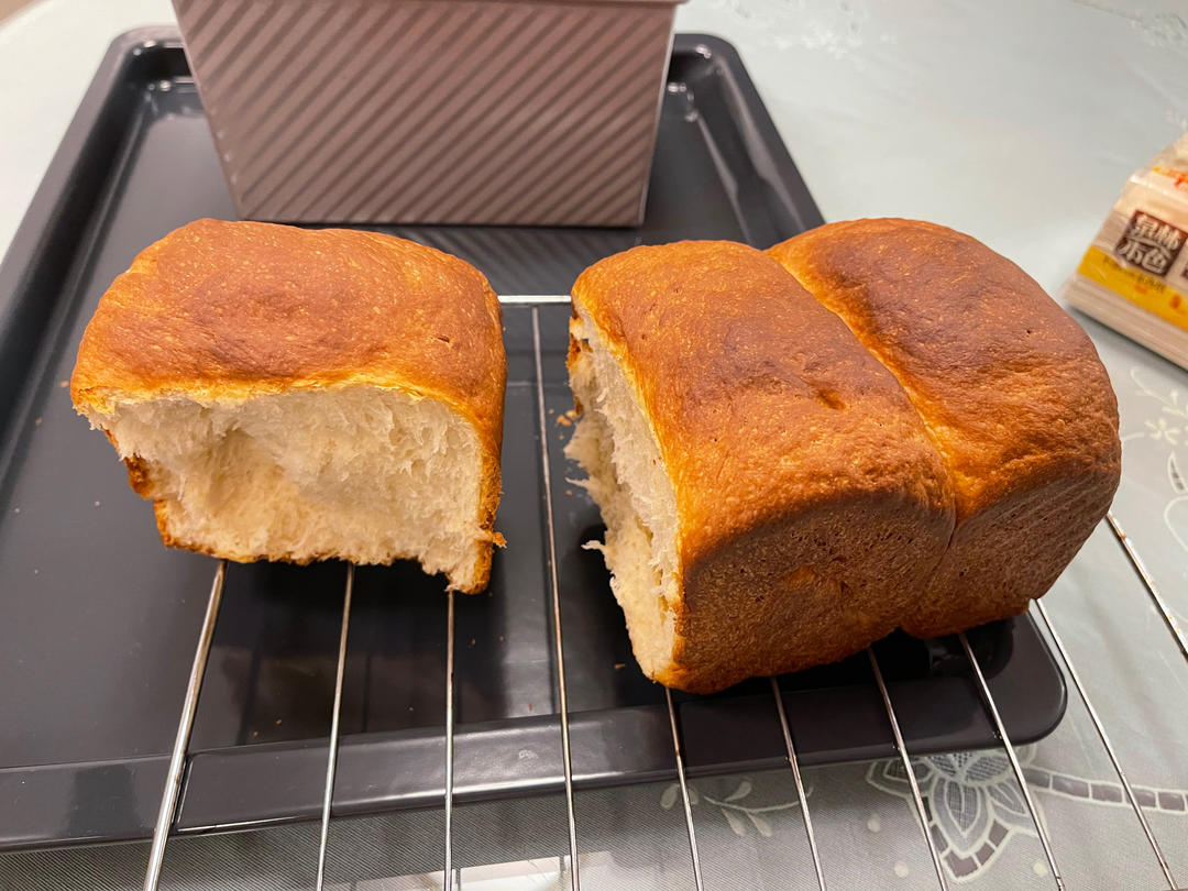 奶香超浓郁的淡奶油吐司（消灭淡奶油）