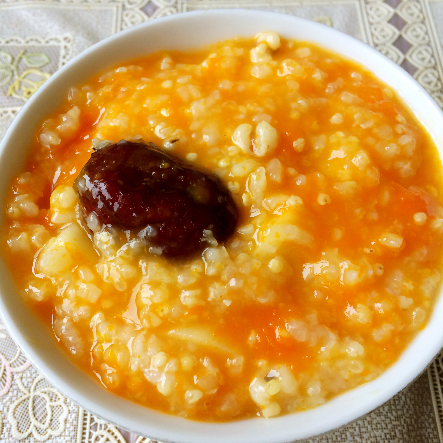 glorious做的小米红枣南瓜粥