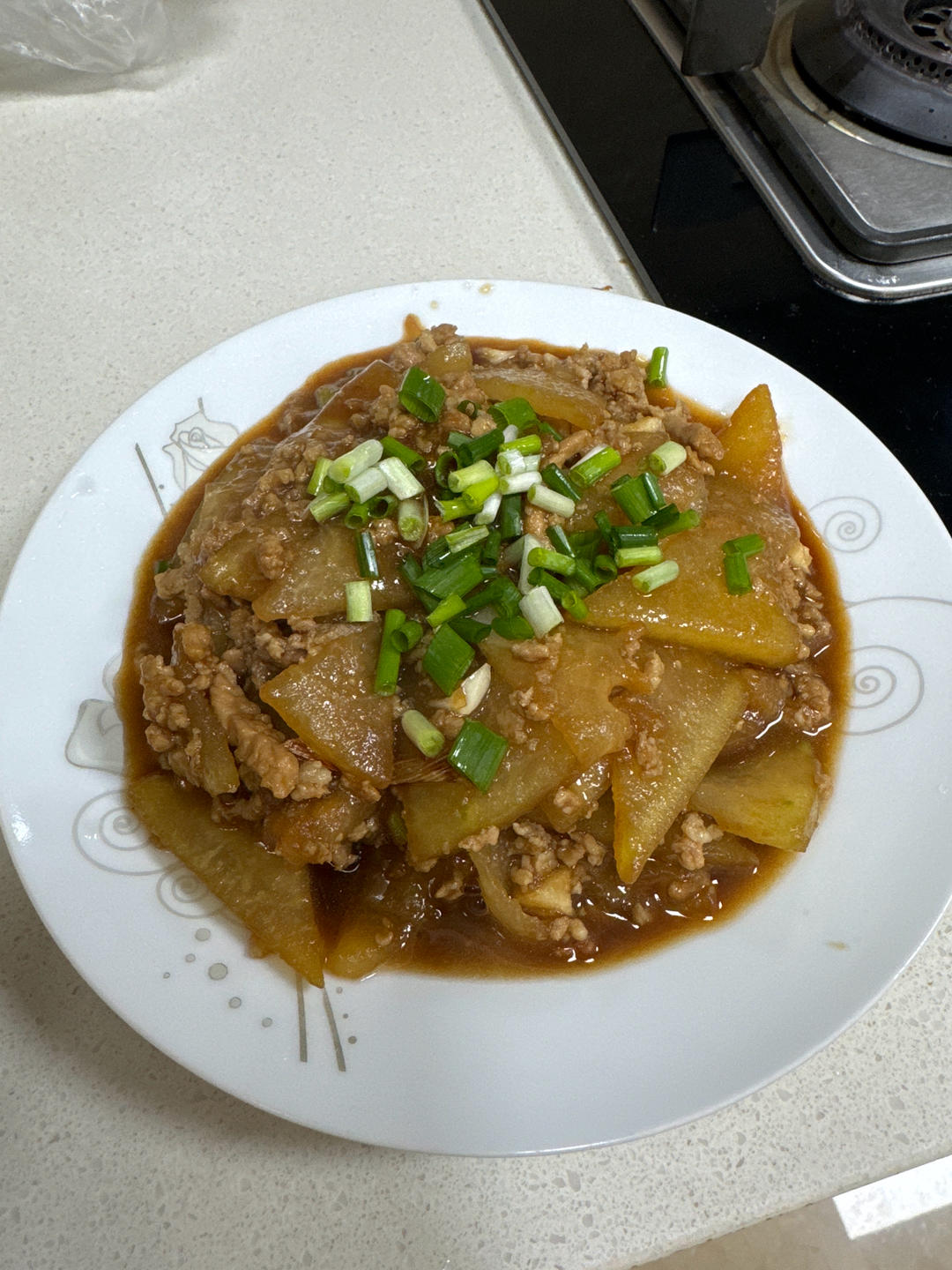 肉末炒冬瓜(超下饭)
