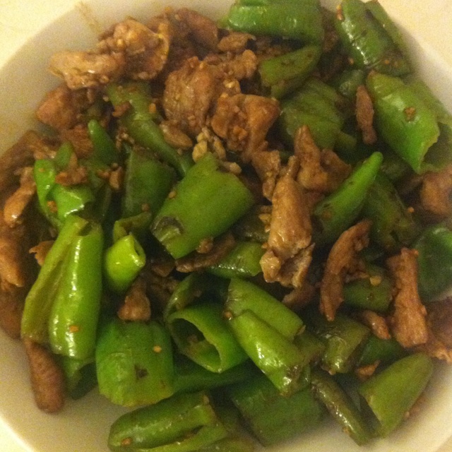 农家小炒肉or辣椒炒肉