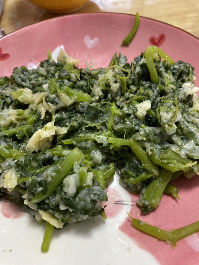 又是露肉的季节到了，低卡低脂不长肉的蒸茼蒿来啦！