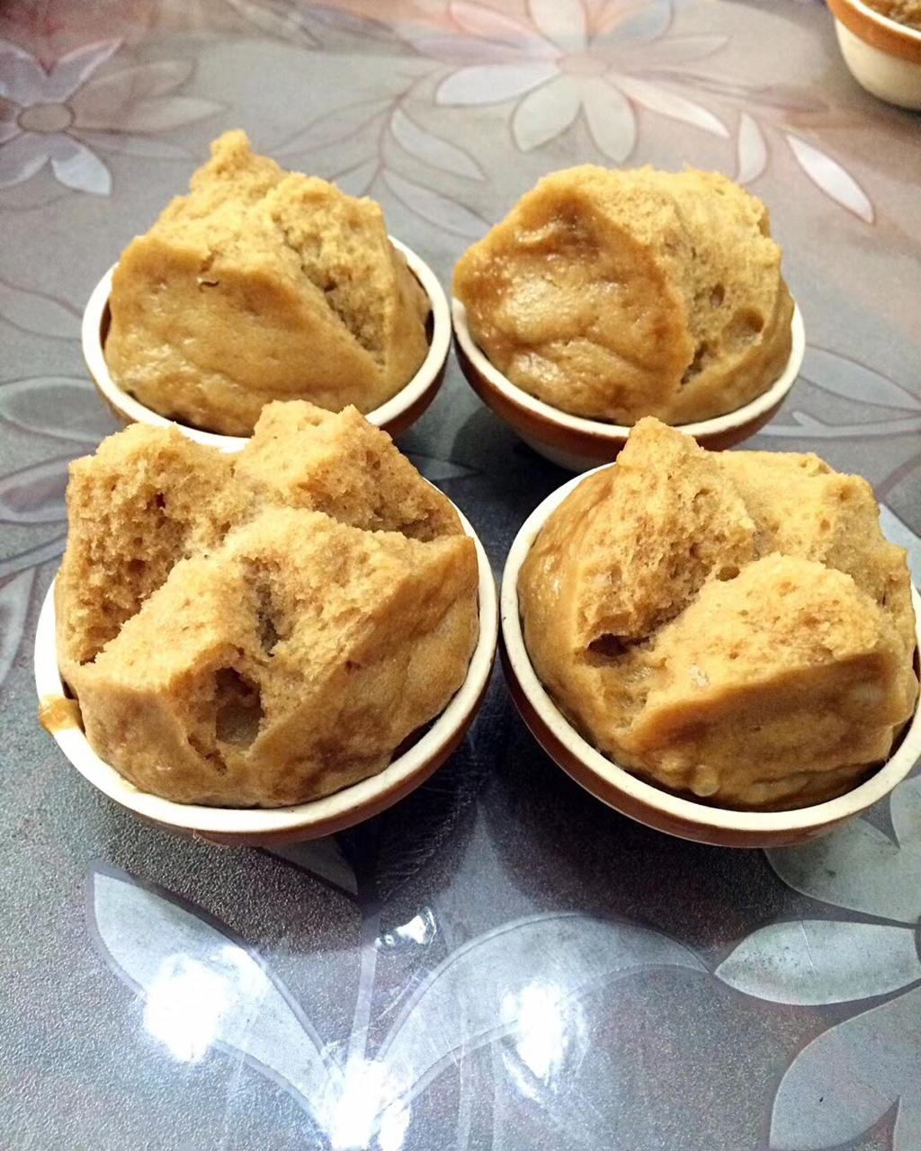 金苑姑娘做的简单快手笑开花的红糖发糕