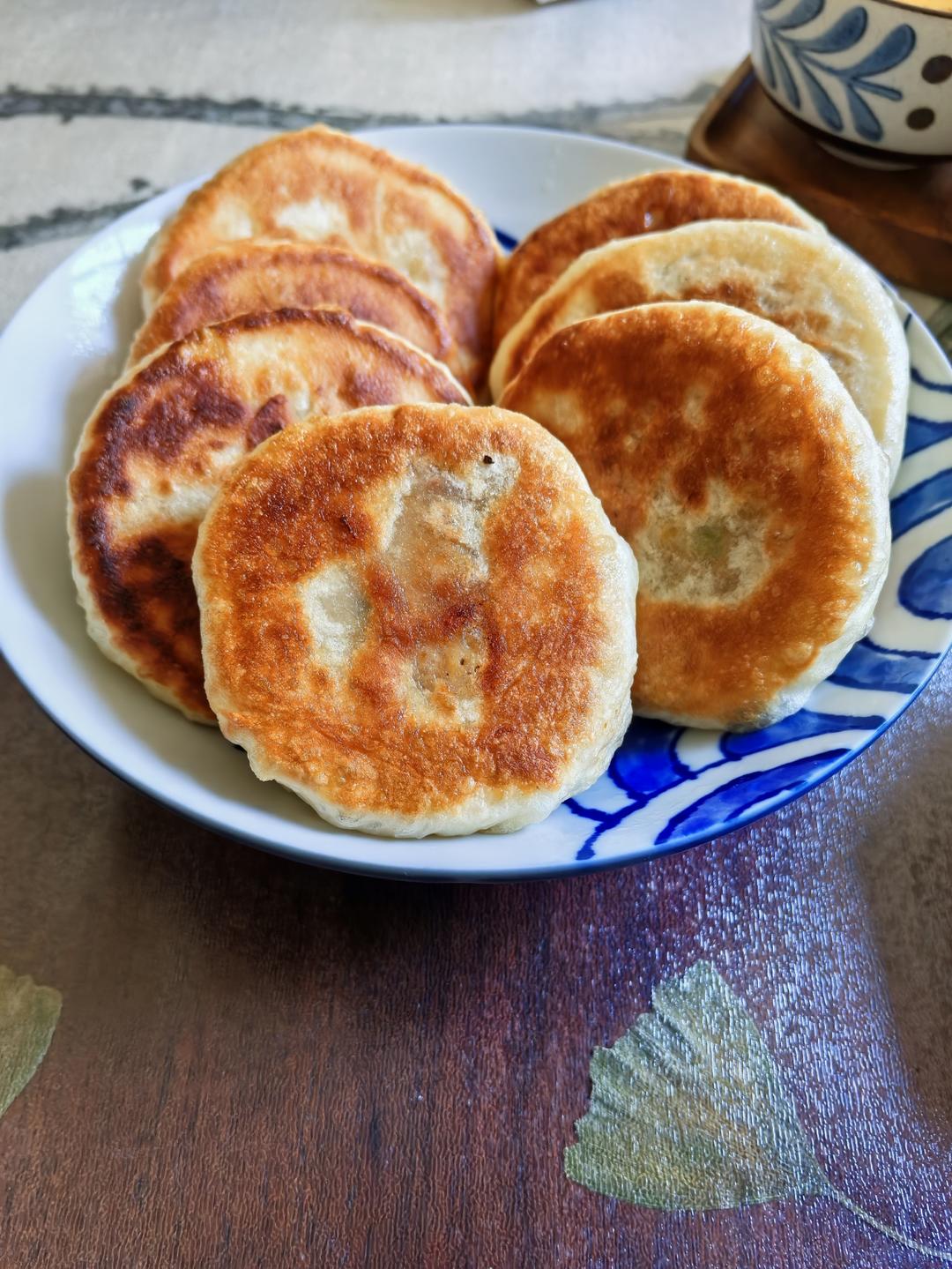 不用去早餐店的发面馅饼
