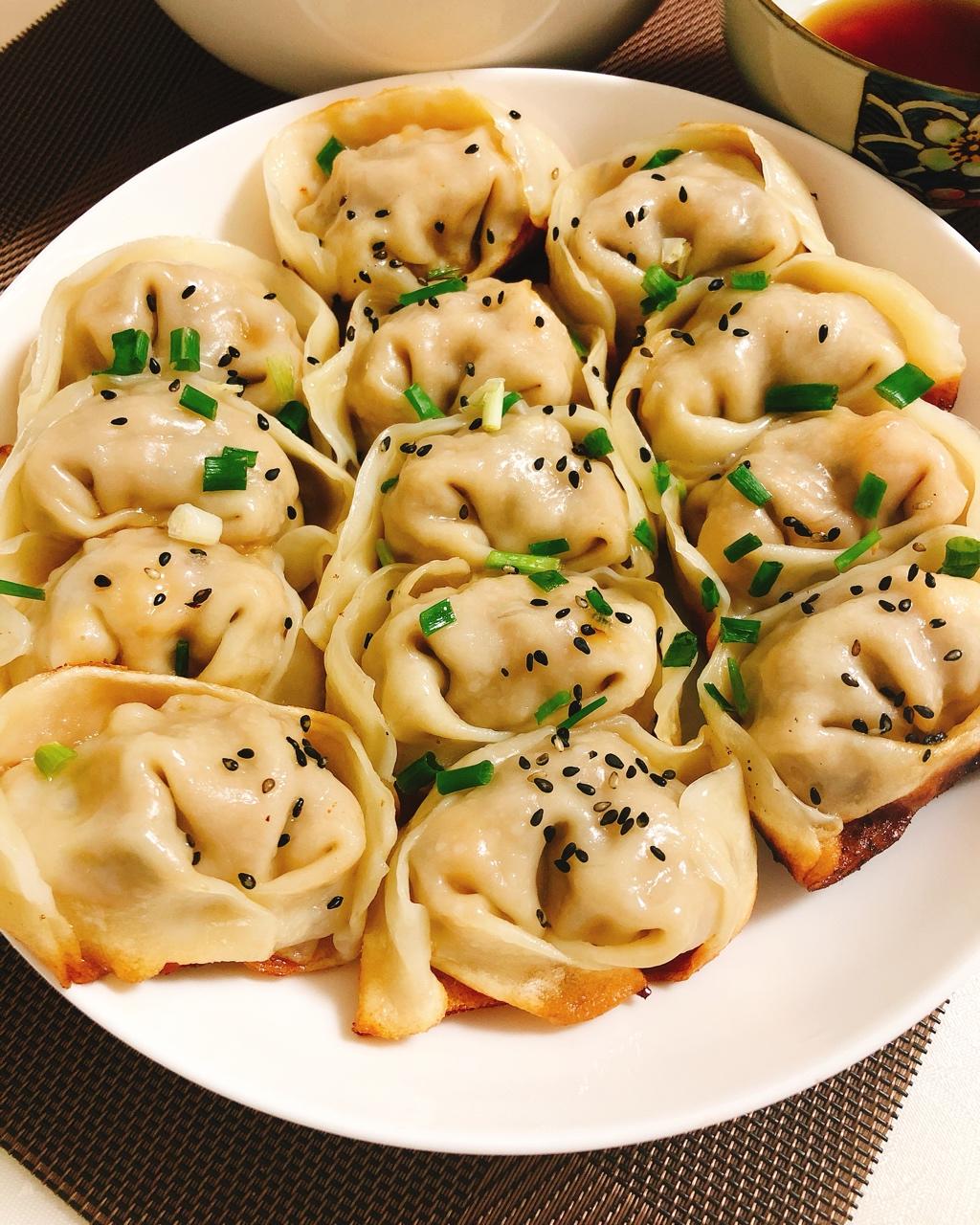 水煎上海大馄饨