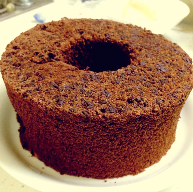 香浓黑巧克力戚风