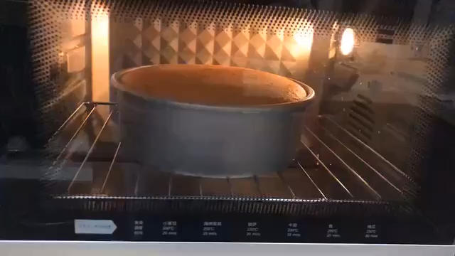 视频菜谱:原味戚风蛋糕8寸戚风蛋糕不裂