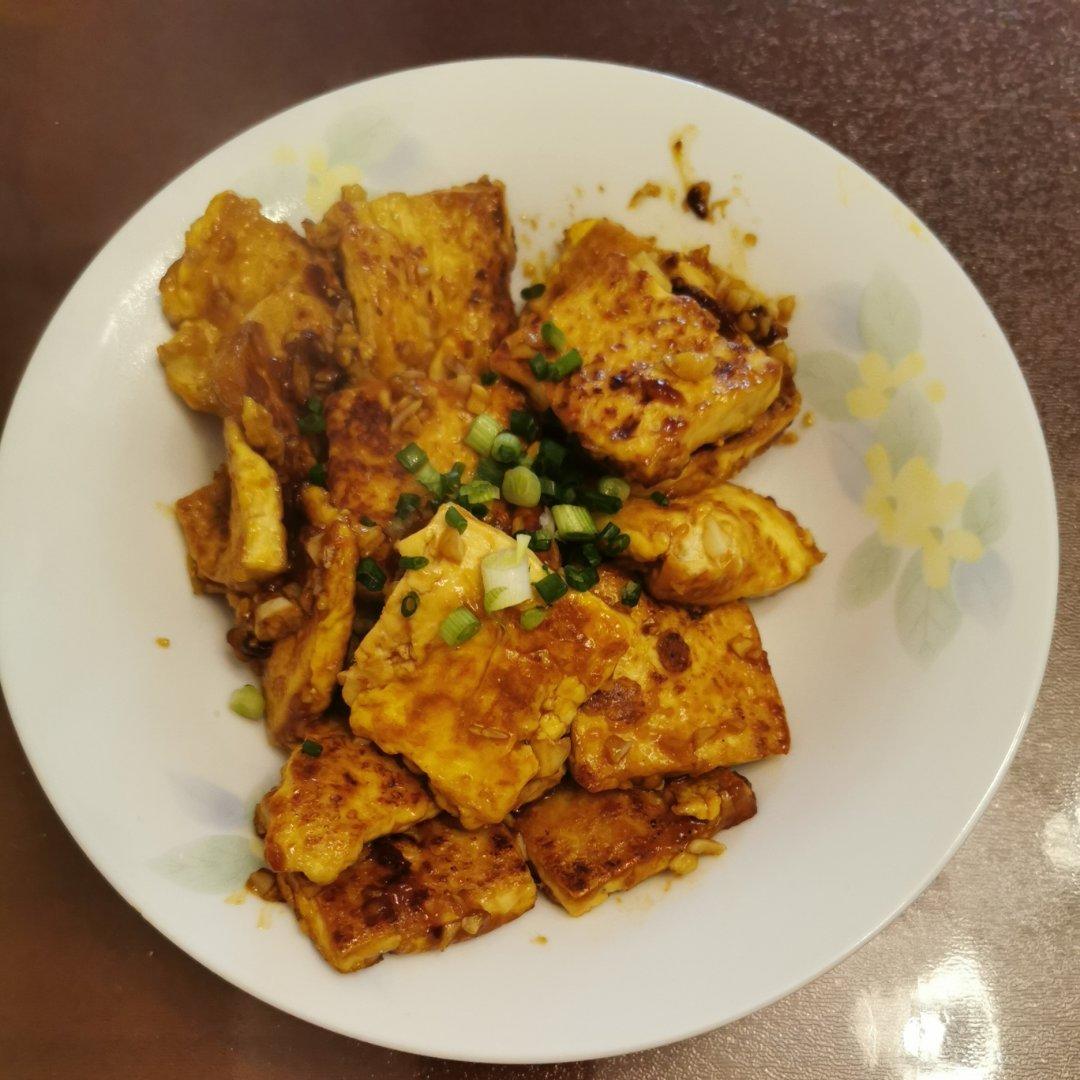 无敌好吃的香煎豆腐