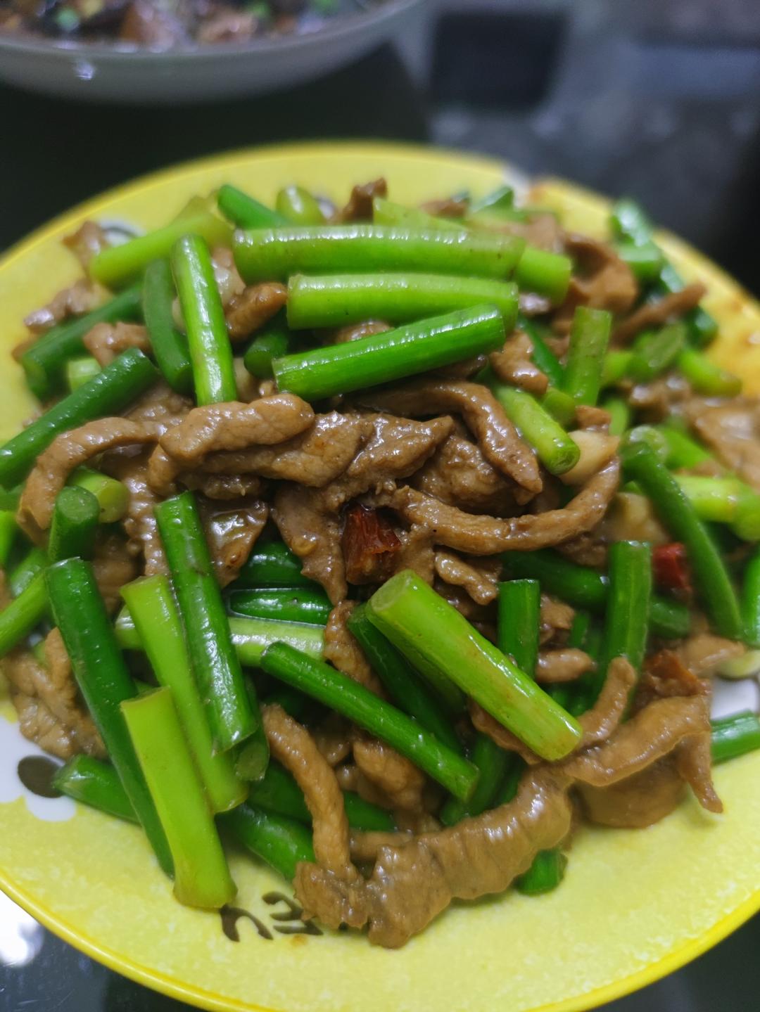 蒜薹炒肉