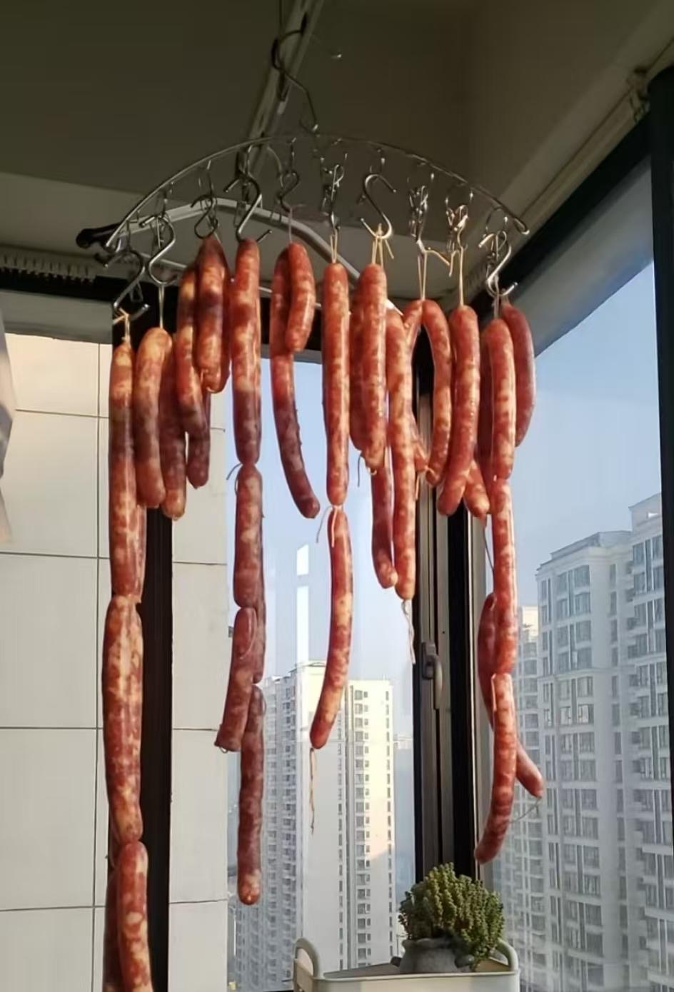 初尝自制广式香肠