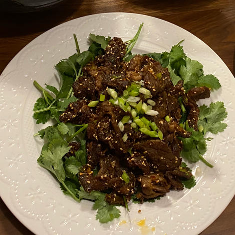 吃不到膻味的比烧烤更好吃的孜然羊肉🐏