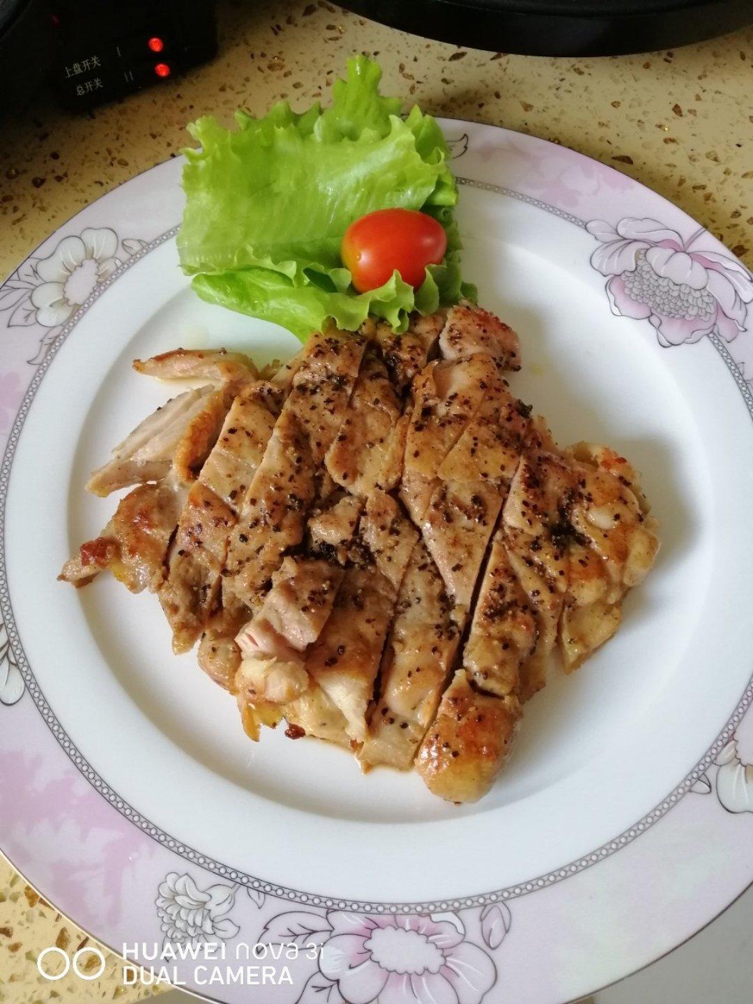 1年7本食谱100道菜，之46：嫩煎鸡肉