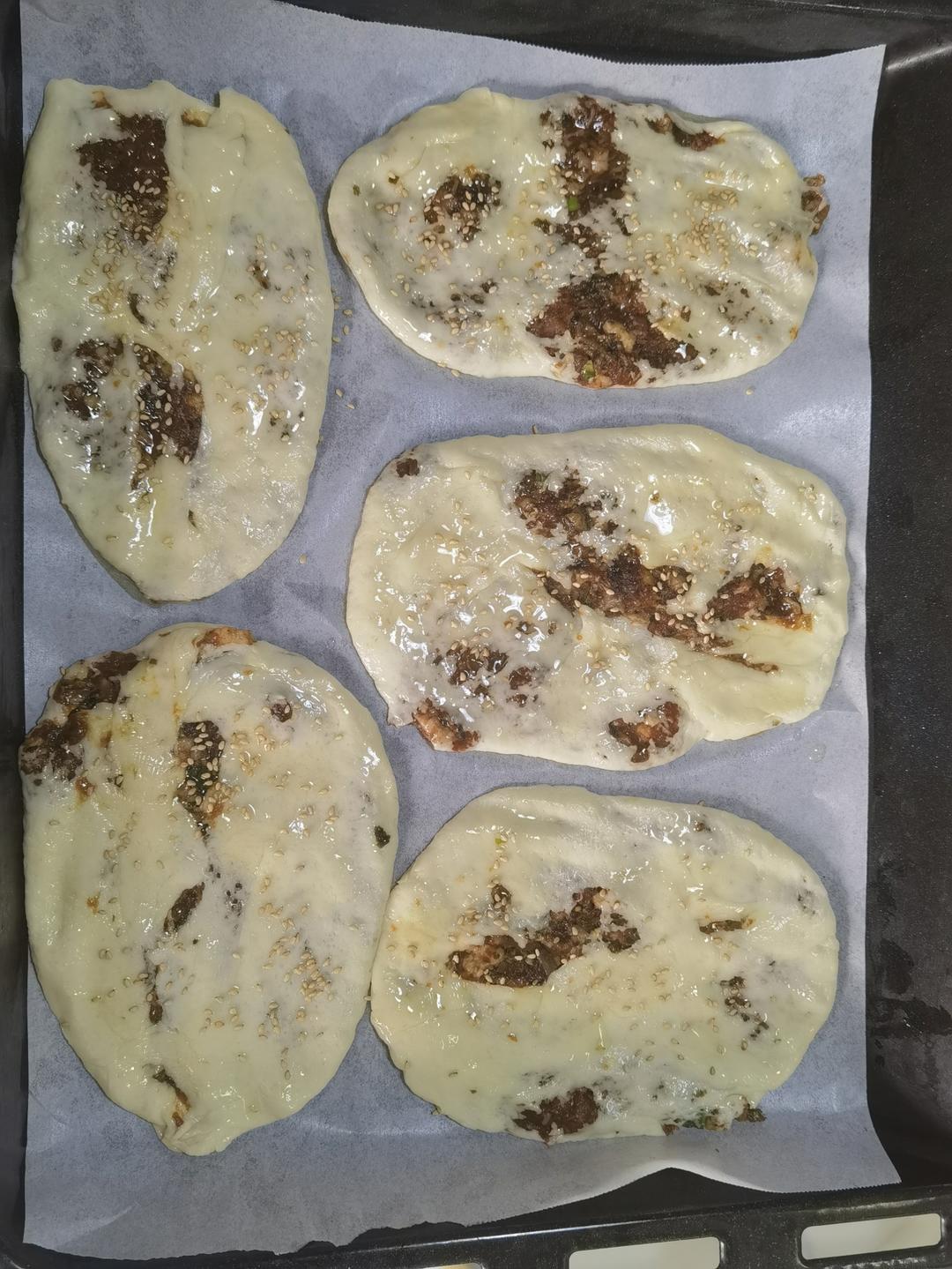 烤箱版鲜肉锅盔