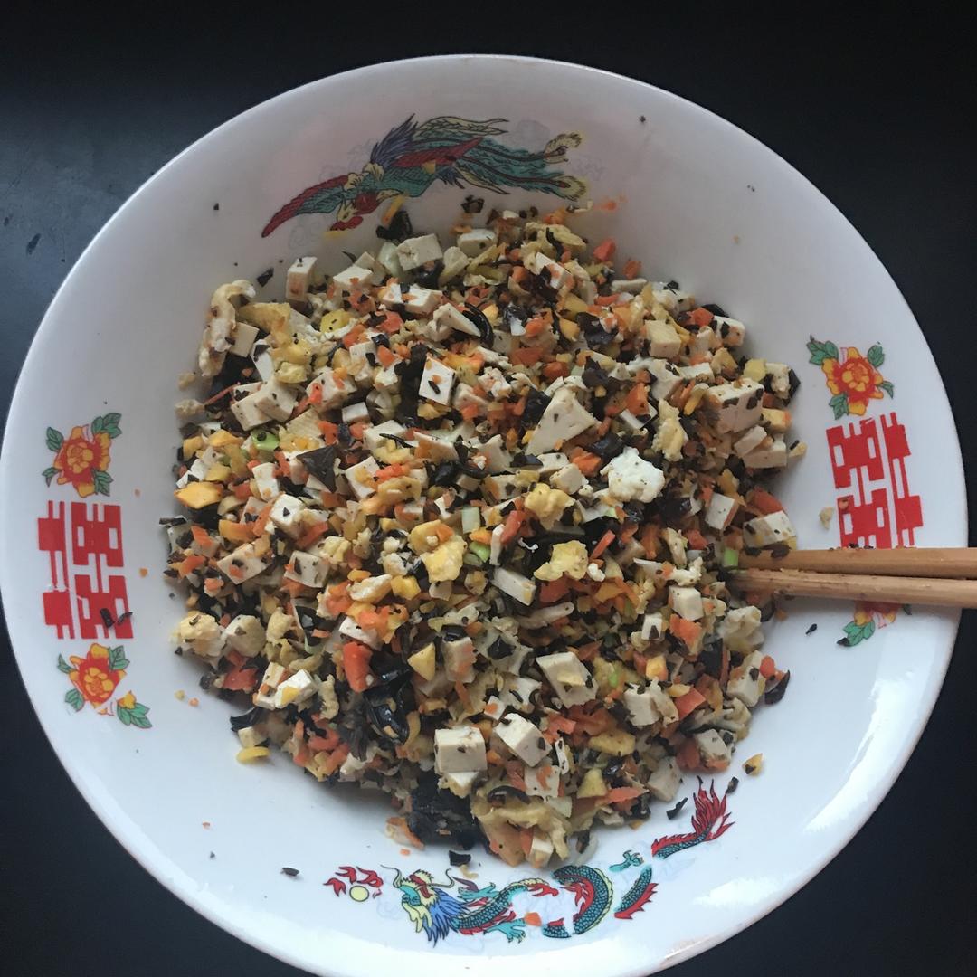 素馅饺子