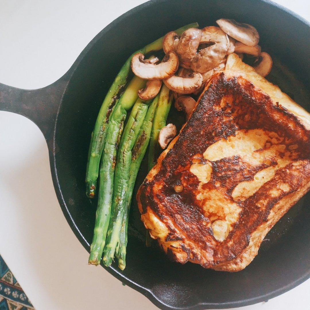 铸铁锅加厚版法式吐司- Baked French Toast