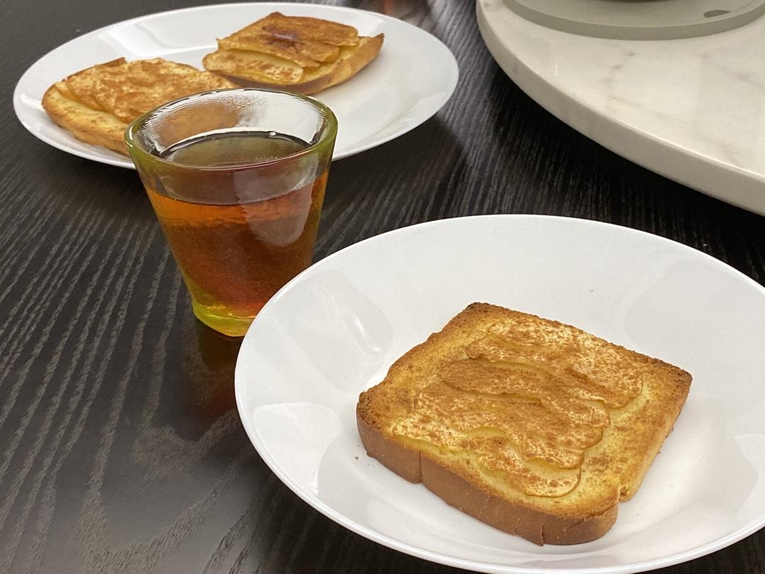 低热量吐司苹果派