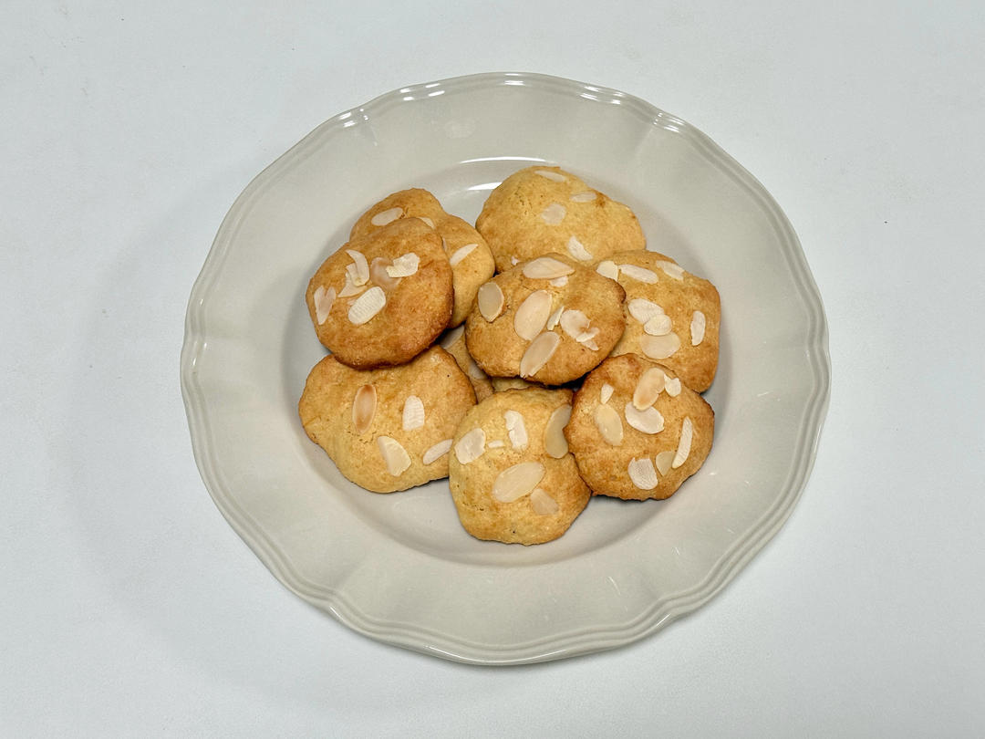 【健康零食】无麸质杏仁饼干