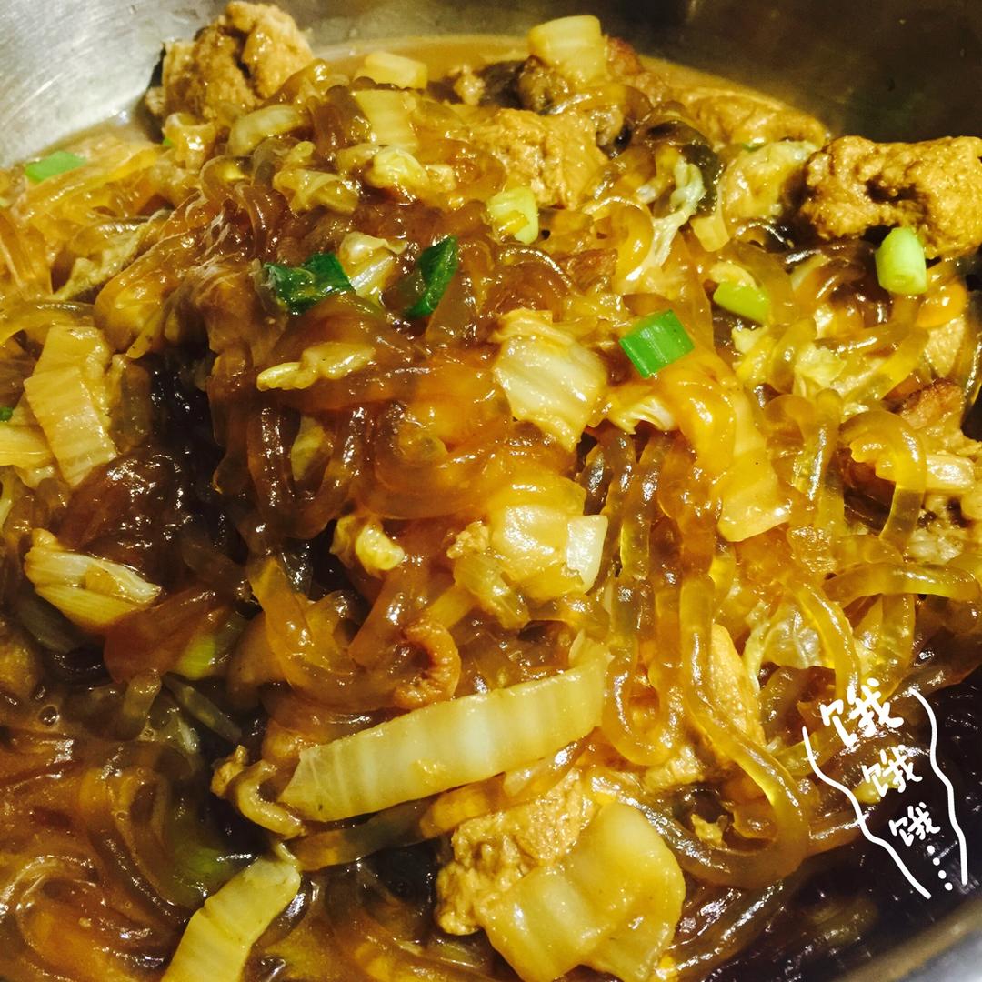 猪肉白菜炖粉条