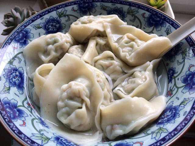 缸豆鲜肉馄饨