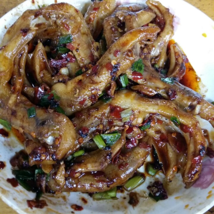 麻辣鸭掌