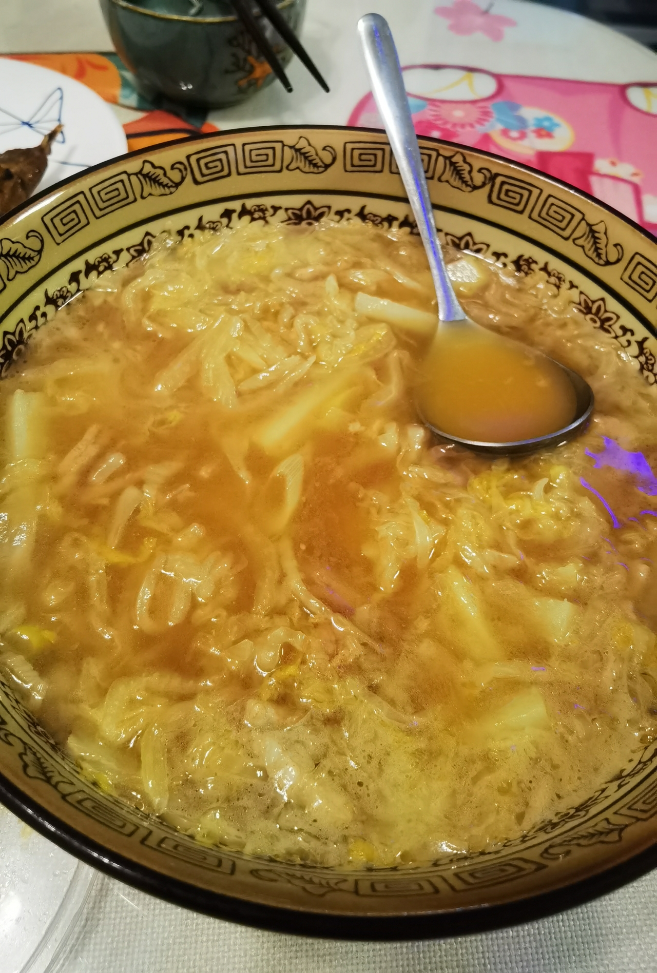 酸菜土豆汤