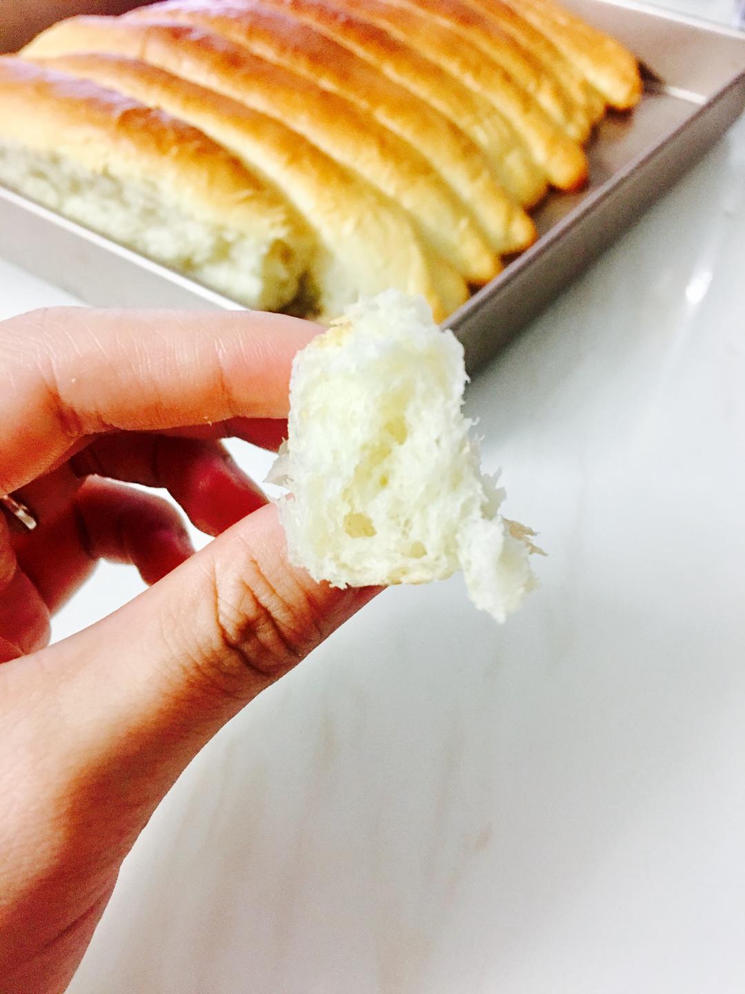 纯奶手撕吐司的做法 步骤1